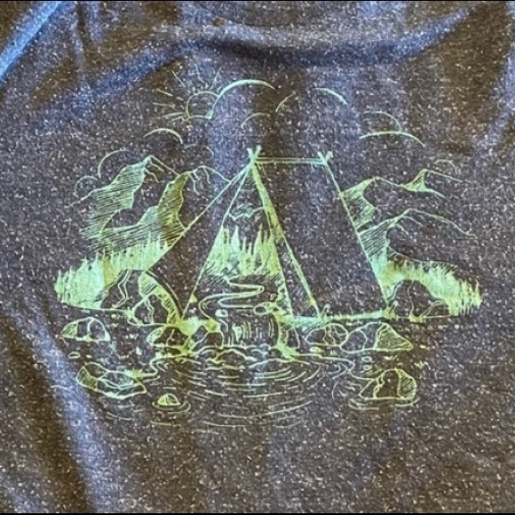 Camping Theme United By Blue Hoodie Full Zip - Picture 9 of 9